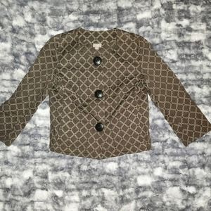 J.Jill Brown Blazer Size XS